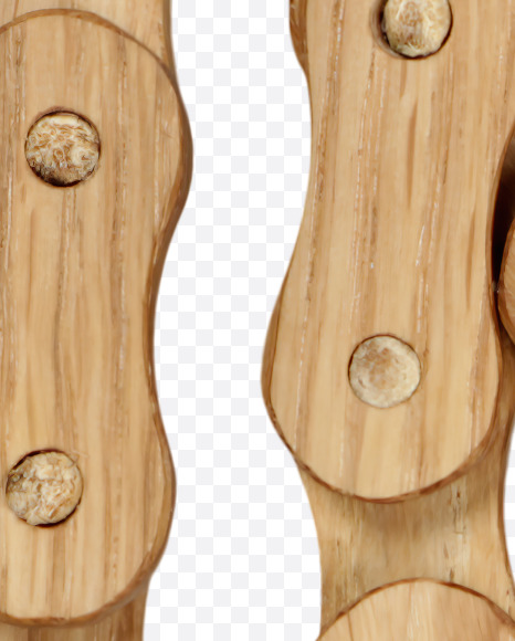 Letter M from Wood Ride Font on Yellow Images Creative Fonts - S27922