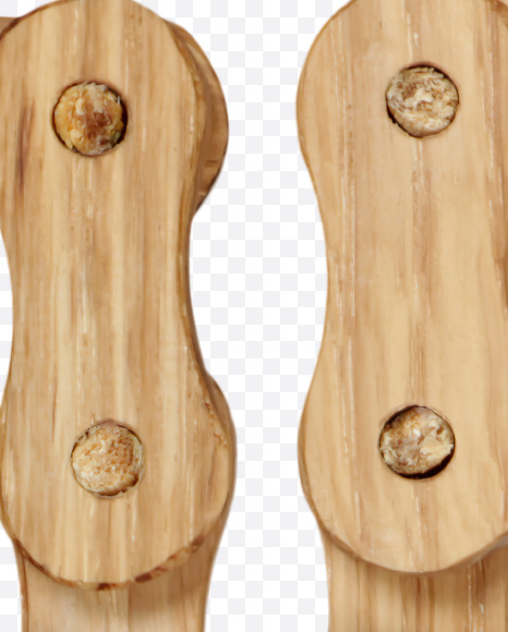 Letter I from Wood Ride Font on Yellow Images Creative Fonts - S27918