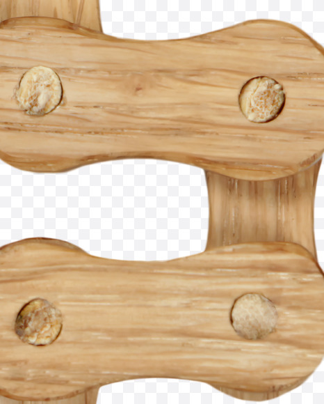 Letter F from Wood Ride Font on Yellow Images Creative Fonts - S27915