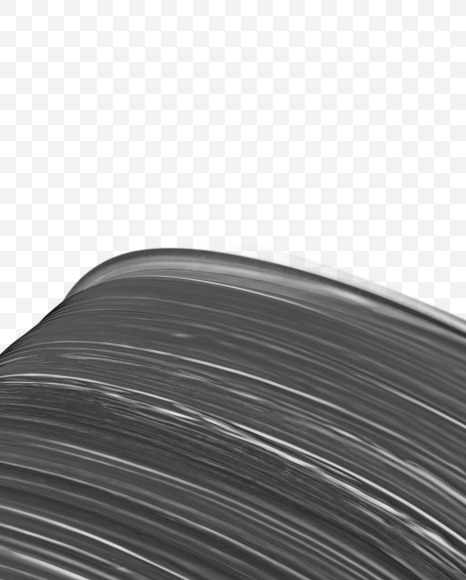 Letter P from Black Is White Font on Yellow Images Creative Fonts - S28017