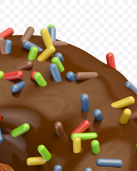 ? from Choco Cake Font on Yellow Images Creative Fonts - S28130