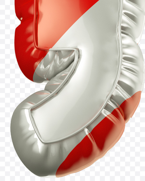 Punctuation marks from Santa Font on Yellow Images Creative Fonts - S17840