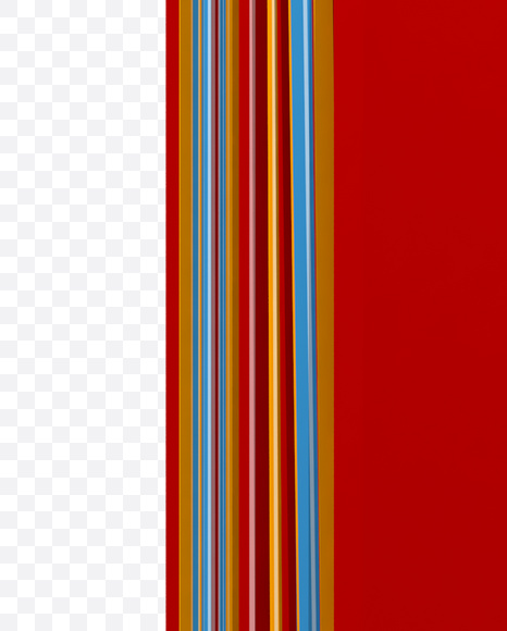 Letter P from Color Stripes Font on Yellow Images Creative Fonts - S18165