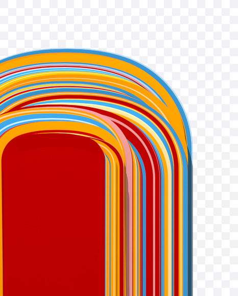 Letter H from Color Stripes Font on Yellow Images Creative Fonts - S18157