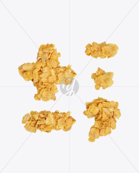 Punctuation marks 1 from Corn Flakes Font on Yellow Images Creative Fonts - S18239