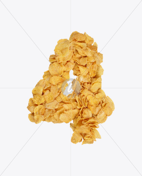 4 from Corn Flakes Font on Yellow Images Creative Fonts - S18224