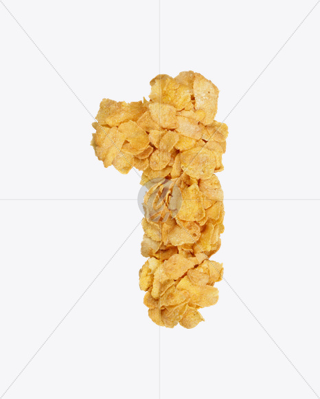 1 from Corn Flakes Font on Yellow Images Creative Fonts - S18221