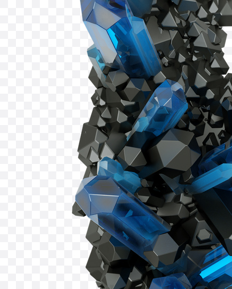 6 from Crystal Field Font on Yellow Images Creative Fonts - S18273
