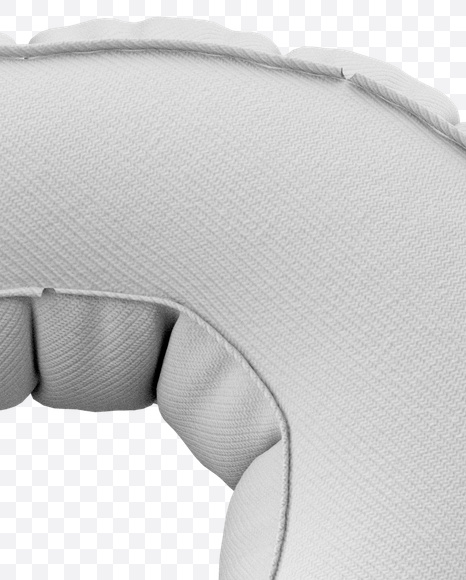 Letter R from Pillow Font. on Yellow Images Creative Fonts - S19365