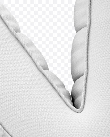 Letter N from Pillow Font. on Yellow Images Creative Fonts - S19361