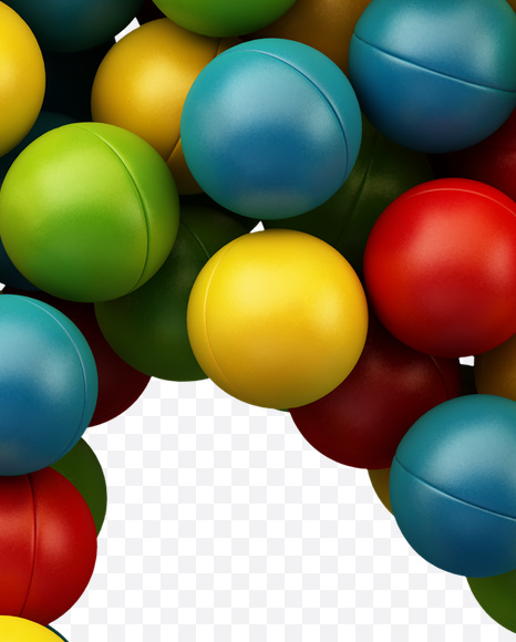 Letter N from Playroom Font on Yellow Images Creative Fonts - S19450