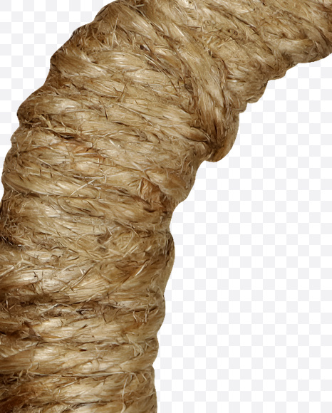 ? from Rope Brown Font on Yellow Images Creative Fonts - S19563