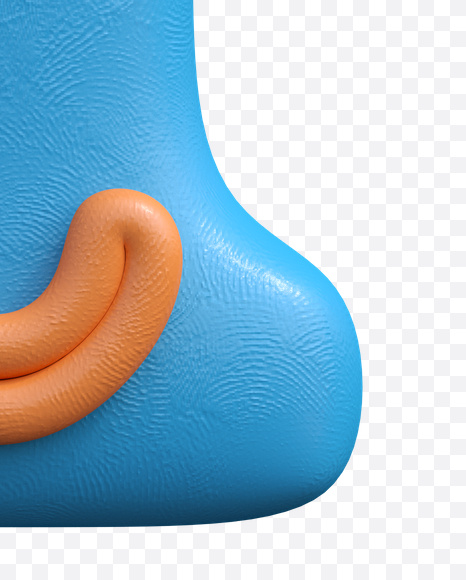 1 from Funny ABC Font on Yellow Images Creative Fonts - S19823