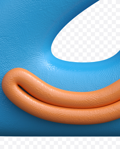 2 from Funny ABC Font on Yellow Images Creative Fonts - S19824