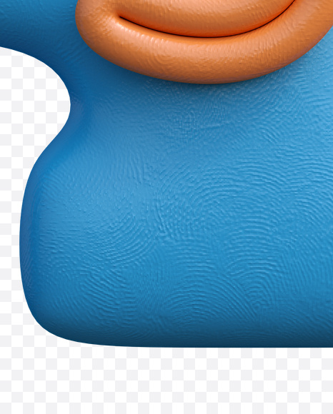 Letter A from Funny ABC Font on Yellow Images Creative Fonts - S19797