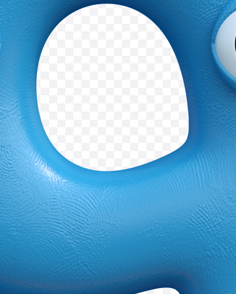 9 from Funny ABC Font on Yellow Images Creative Fonts - S19831