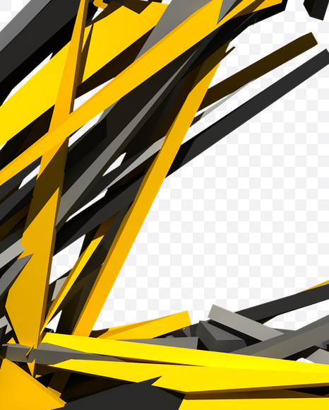 Letter Z from Transformer Font on Yellow Images Creative Fonts - S20198