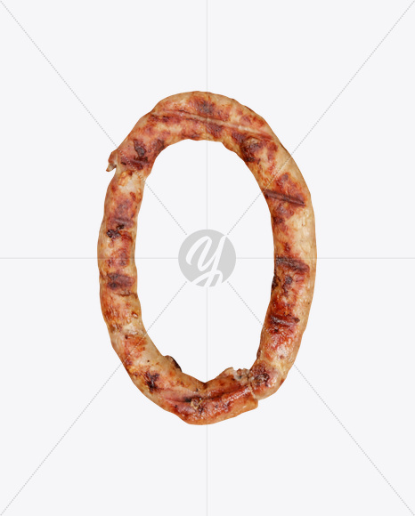 0_ from Sausages Font on Yellow Images Creative Fonts - S20336