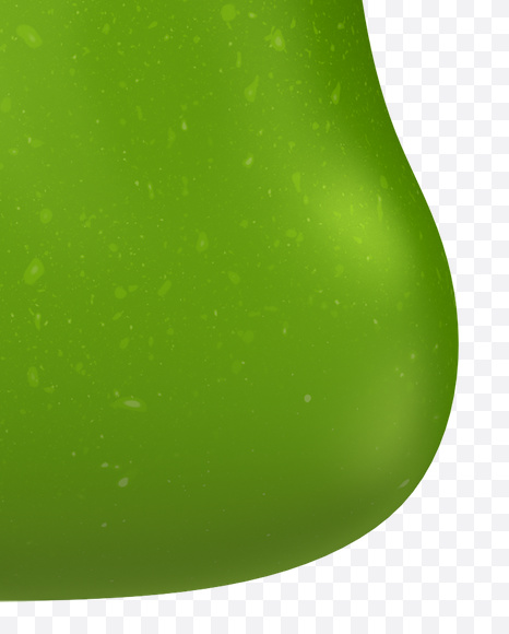 Letter T from Apple Green Font on Yellow Images Creative Fonts - S20495