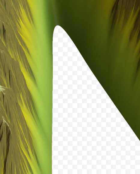 Letter N from Island Font on Yellow Images Creative Fonts - S20754