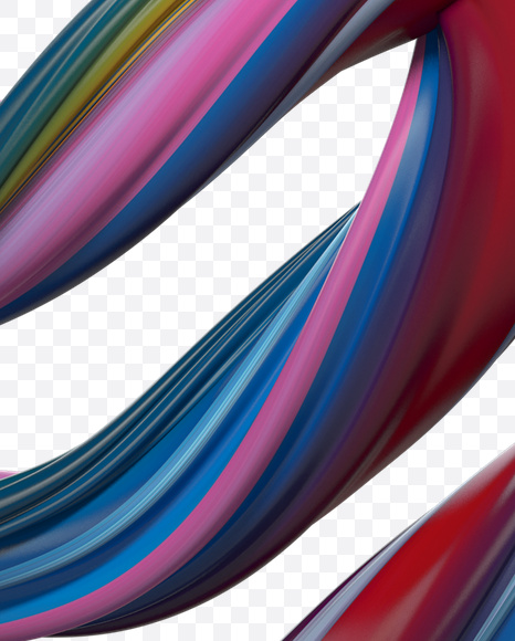 5 from Color Twist Font on Yellow Images Creative Fonts - S20857