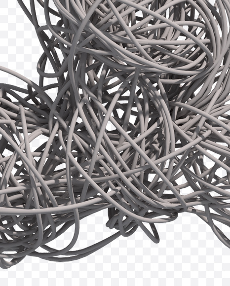 1 from Clew Wire Font on Yellow Images Creative Fonts - S21589