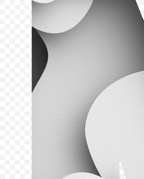Letter N from Paper Waves Font on Yellow Images Creative Fonts - S21710