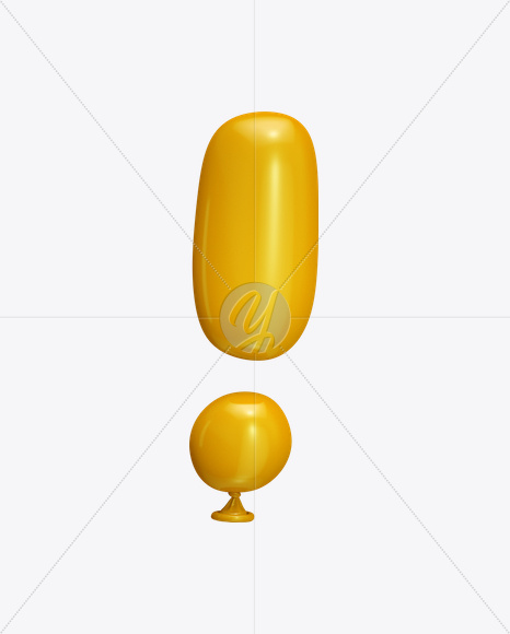 ! from Yellow Balloon Font on Yellow Images Creative Fonts - S22256