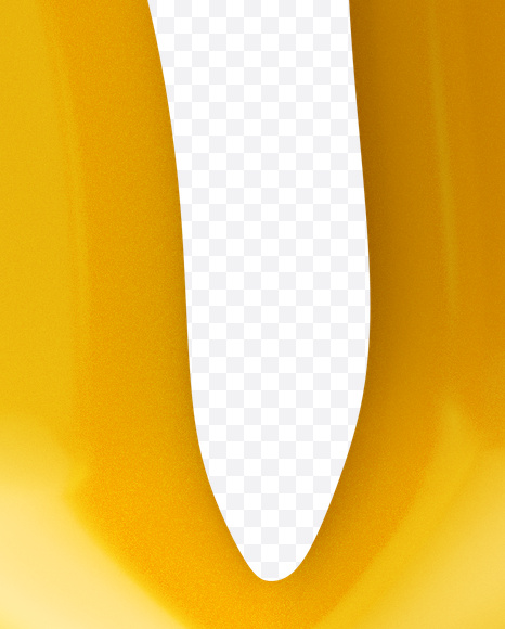 Letter H from Yellow Balloon Font on Yellow Images Creative Fonts - S22227