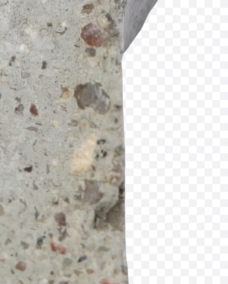 Letter Y from Gray Concrete Font on Yellow Images Creative Fonts - S23005