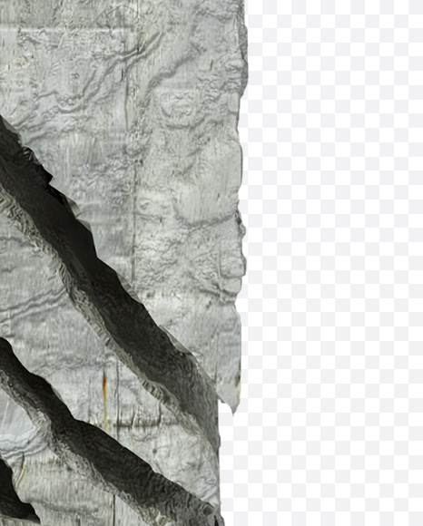 Letter I from Concrete Rock Font on Yellow Images Creative Fonts - S23155