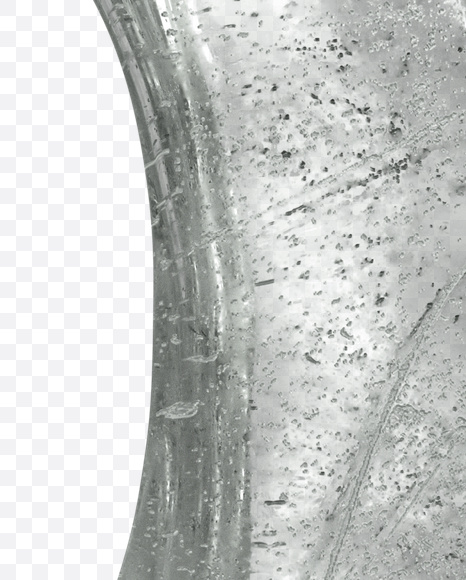 Letter Q from Ice Water Melt Font on Yellow Images Creative Fonts - S23443