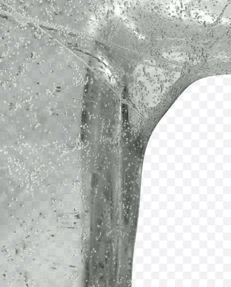 Letter T from Ice Water Melt Font on Yellow Images Creative Fonts - S23446