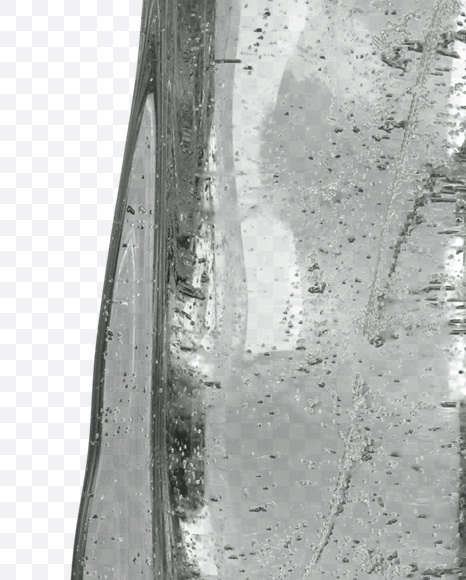 Letter M from Ice Water Melt Font on Yellow Images Creative Fonts - S23439