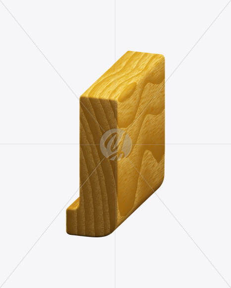 Letter J from Woodcut Font on Yellow Images Creative Fonts - S23656