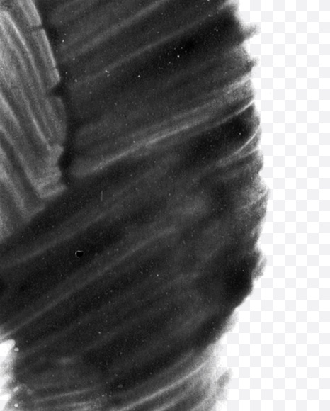 Letter J from Black brush Font on Yellow Images Creative Fonts - S23701