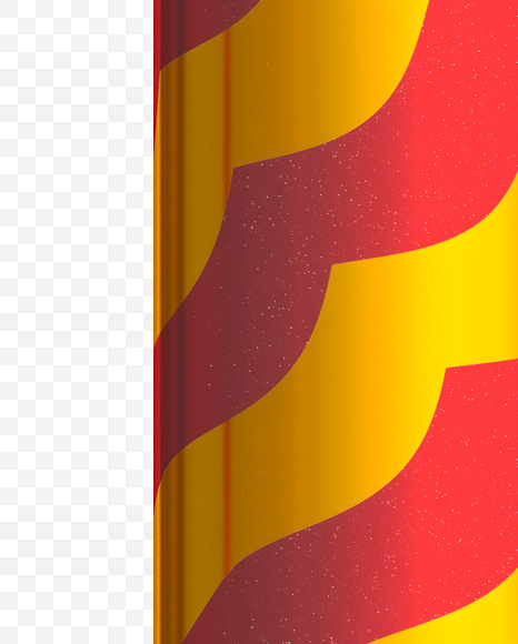 Letter L from Christmas Ball Yellow Font on Yellow Images Creative Fonts - S23745