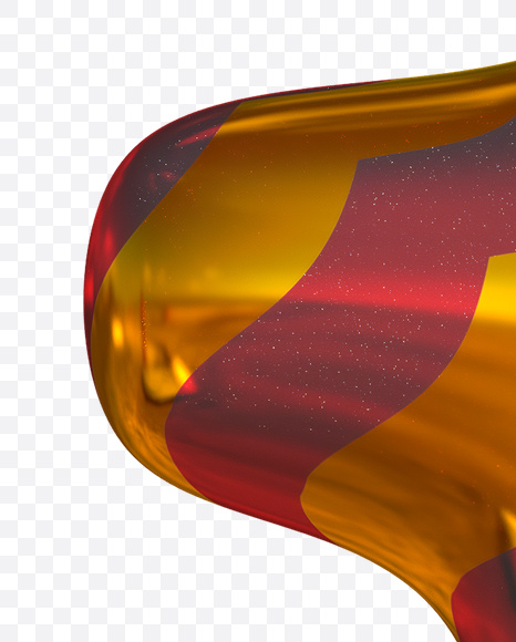 Letter T from Christmas Ball Yellow Font on Yellow Images Creative Fonts - S23753