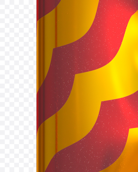 Letter F from Christmas Ball Yellow Font on Yellow Images Creative Fonts - S23739