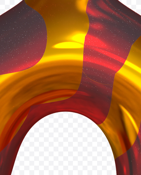 2 from Christmas Ball Yellow Font on Yellow Images Creative Fonts - S23761