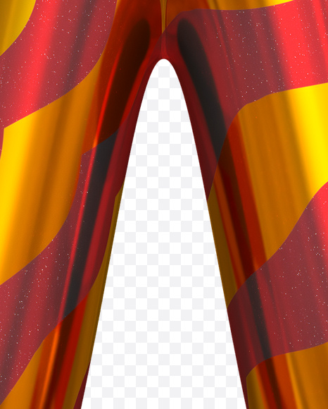 Letter W from Christmas Ball Yellow Font on Yellow Images Creative Fonts - S23756