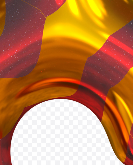 $ from Christmas Ball Yellow Font on Yellow Images Creative Fonts - S23773