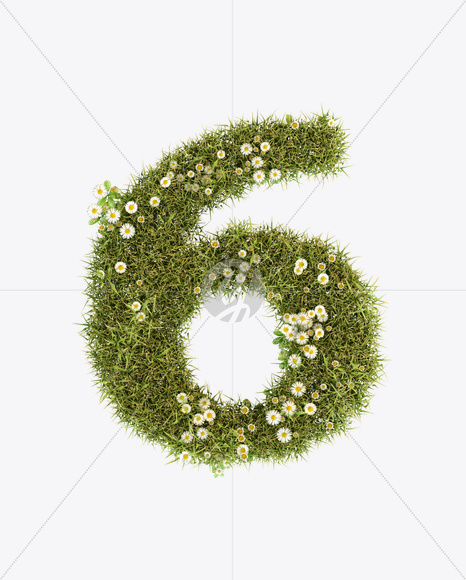 6 from Daisy Font on Yellow Images Creative Fonts - S23808