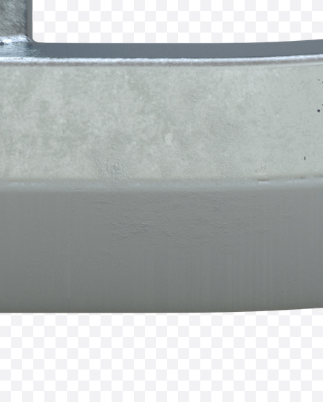 Letter B from Metal Bevel Font on Yellow Images Creative Fonts - S23867