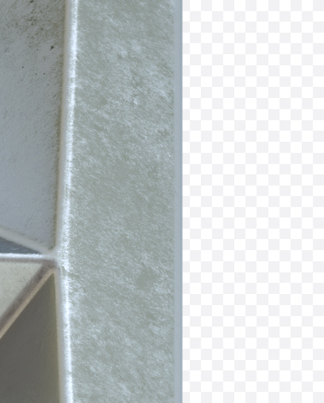 Letter H from Metal Bevel Font on Yellow Images Creative Fonts - S23873