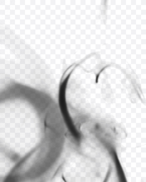 Letter M from Smoke Font on Yellow Images Creative Fonts - S24254