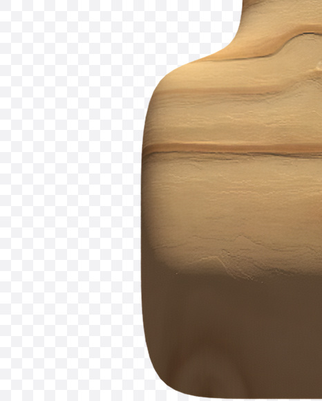 Letter B from Wooden Font on Yellow Images Creative Fonts - S24273