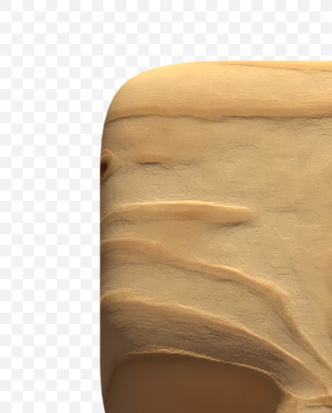 Punctuation marks from Wooden Font on Yellow Images Creative Fonts - S24313