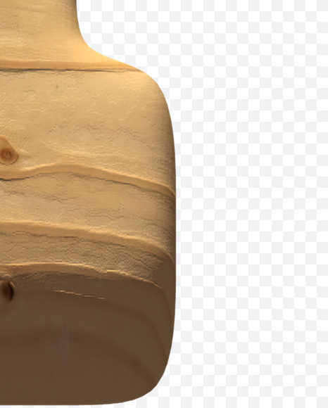 Letter I from Wooden Font on Yellow Images Creative Fonts - S24280