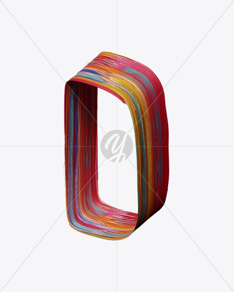 Letter D from Masterpiece Font on Yellow Images Creative Fonts - S24673